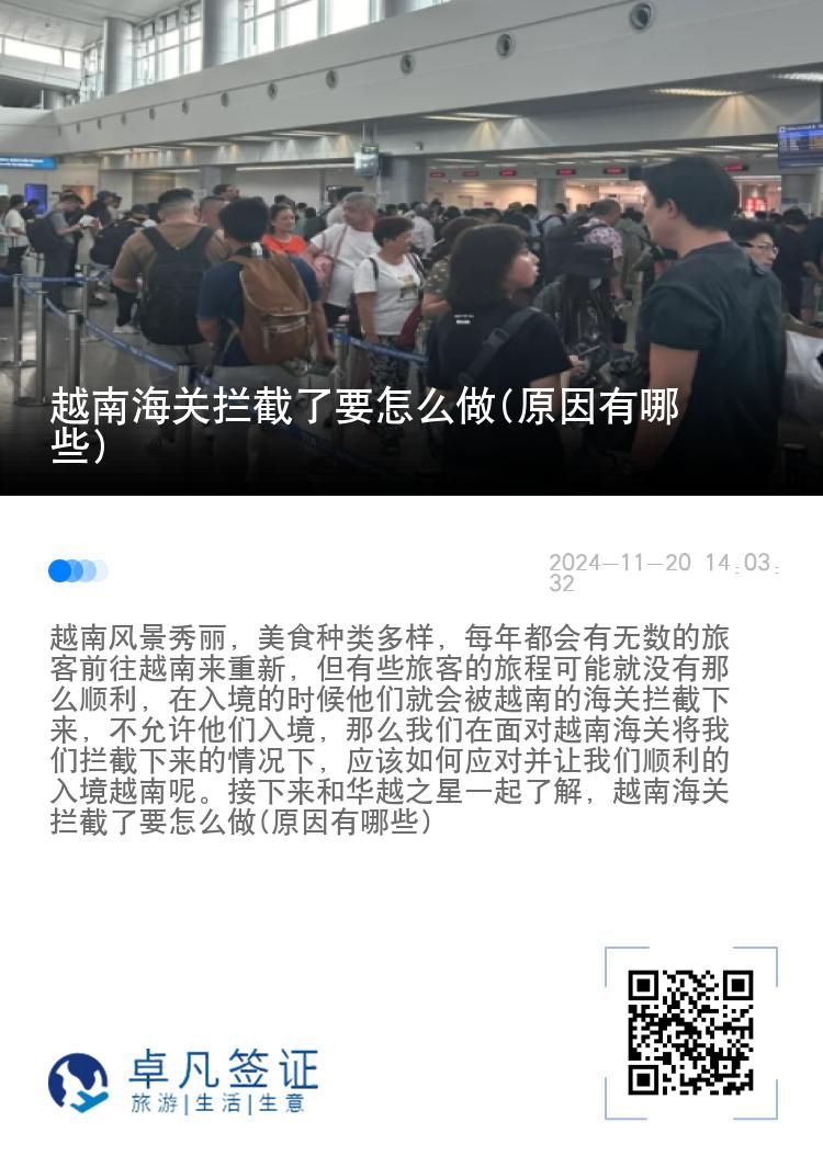 越南海关拦截了要怎么做(原因有哪些)